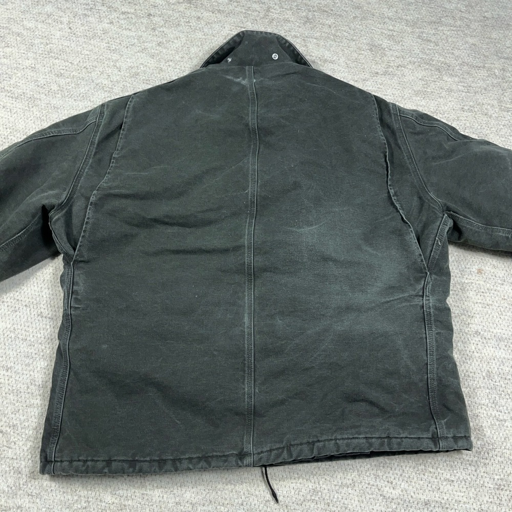 Carhartt Arctic Jacket Men XXL 2XL Moss Olive Green Duck Canvas C26 MOS VTG - Picture 4 of 16